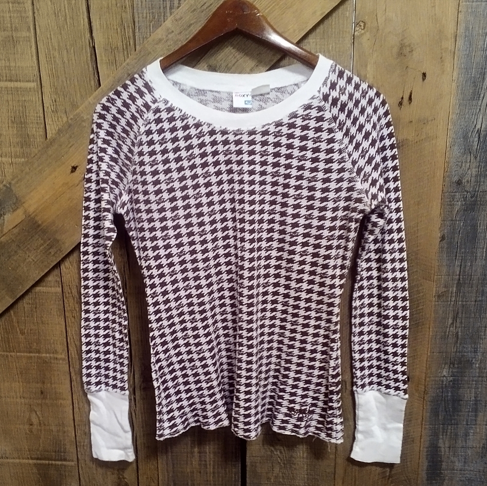 Roxy Waffle Knit Top